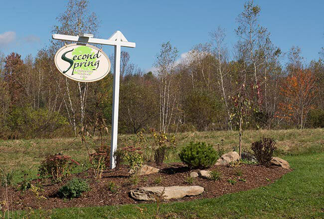Second Spring North sign
